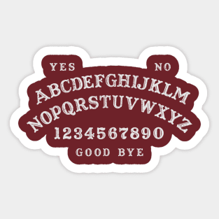 OUIJA Sticker